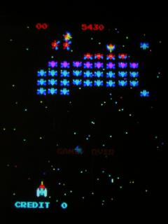 Screen -  Galaxians